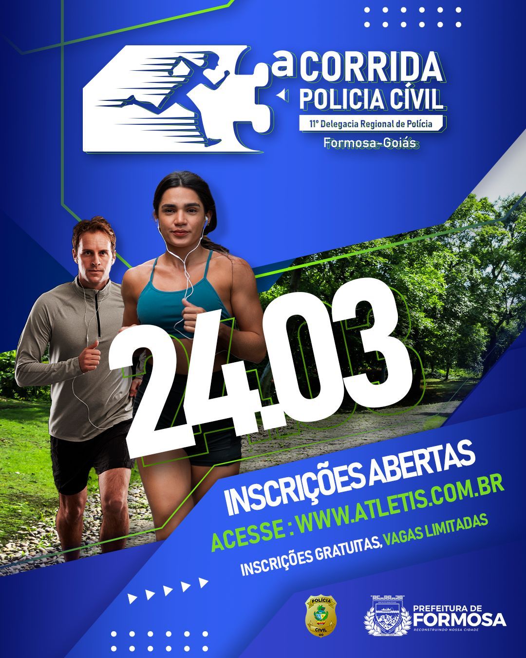 3° CORRIDA POLÍCIA CIVIL 2024 – RESULTADOS