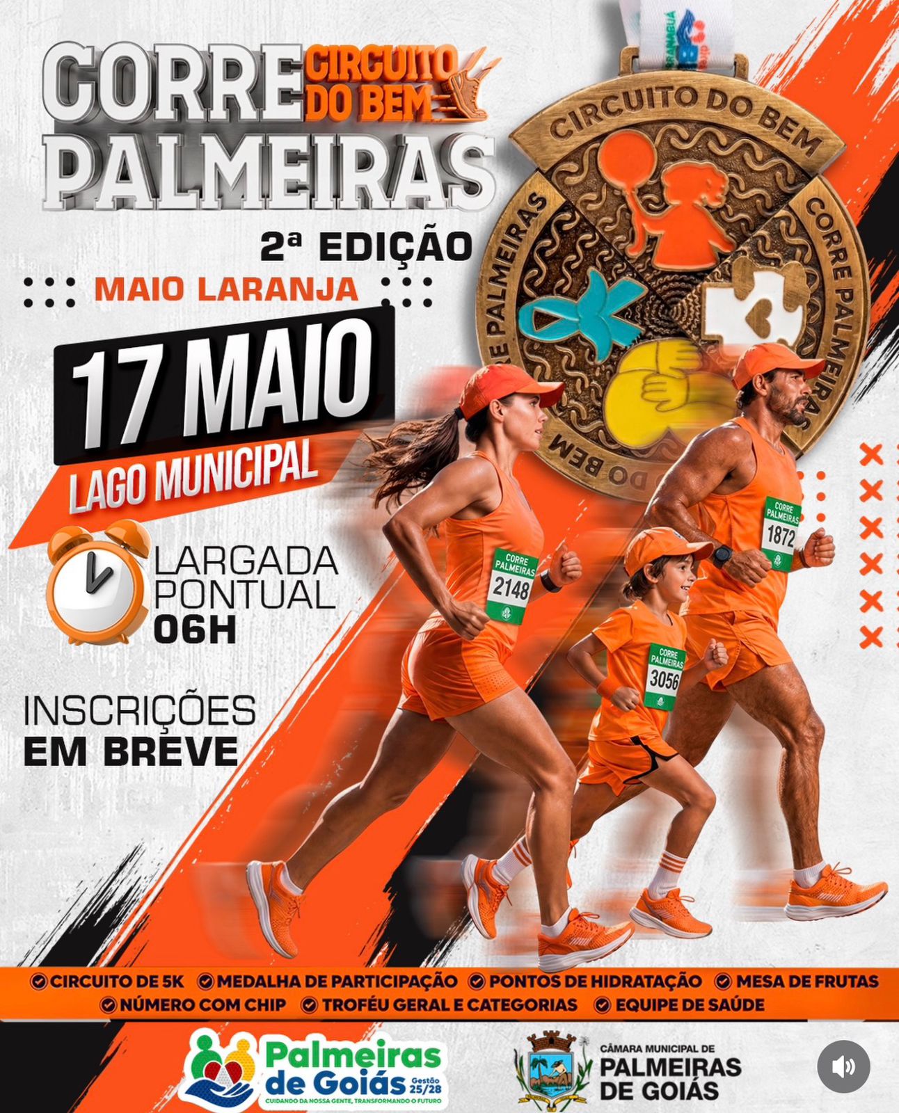 Confira abaixo a relação oficial dos atletas que participarão da nossa corrida. Verifique seu nome