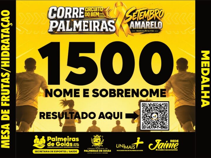Corrida Circuito do Bem –  Palmeiras de Goiás