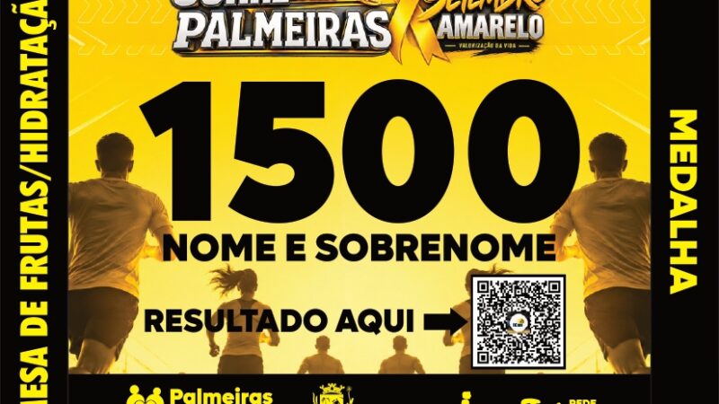 Corrida Circuito do Bem –  Palmeiras de Goiás